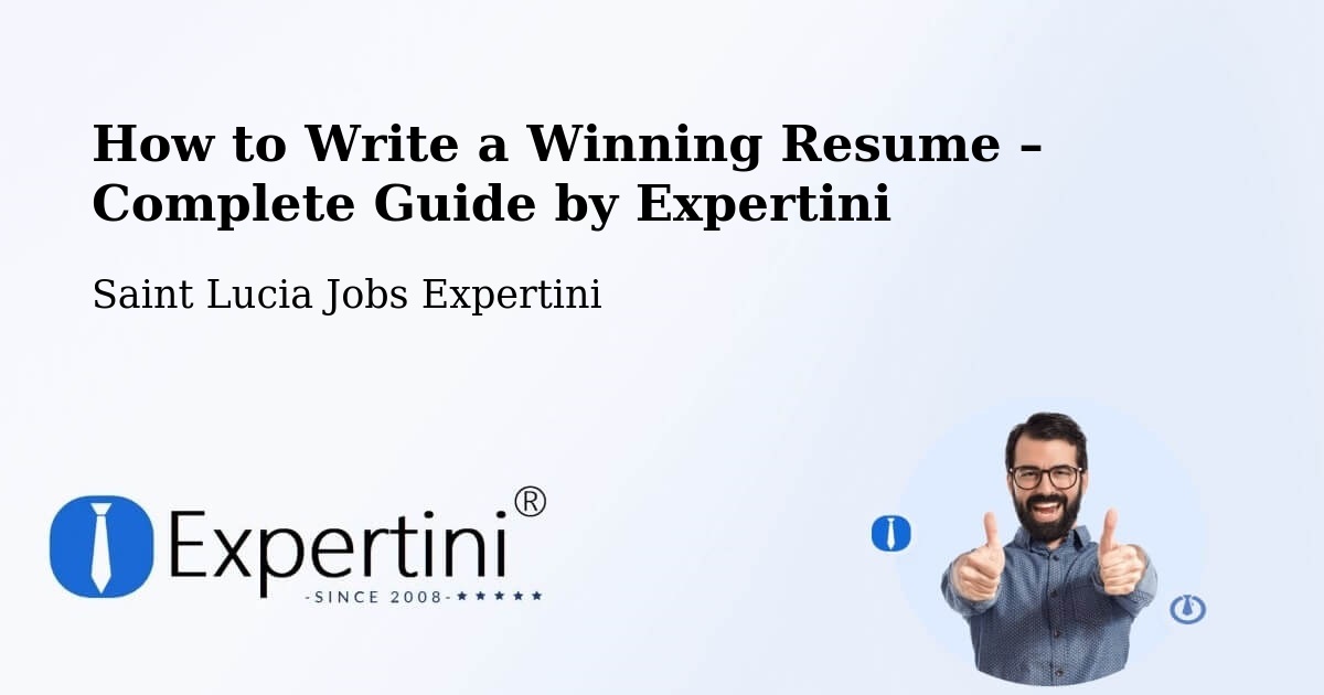 Resume Writing Guide for Job Seekers – Jacmel - Jacmel, Saint Lucia Jobs Expertini